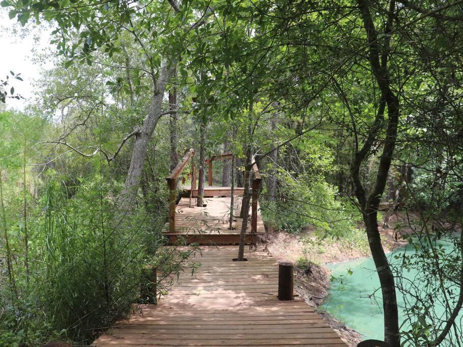 Waller Waterfront Houston Hide Out In A Magical Forest מראה חיצוני תמונה